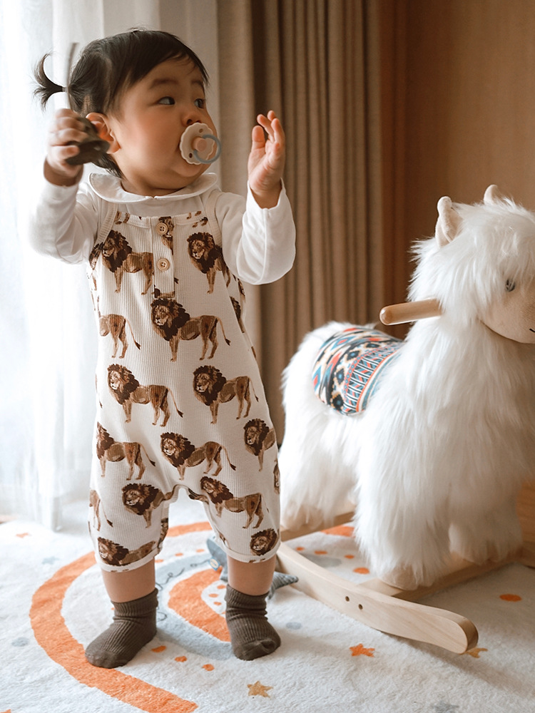 2025夏款婴儿衣服ins婴儿连体衣a类宝宝吊带哈衣爬服详情49