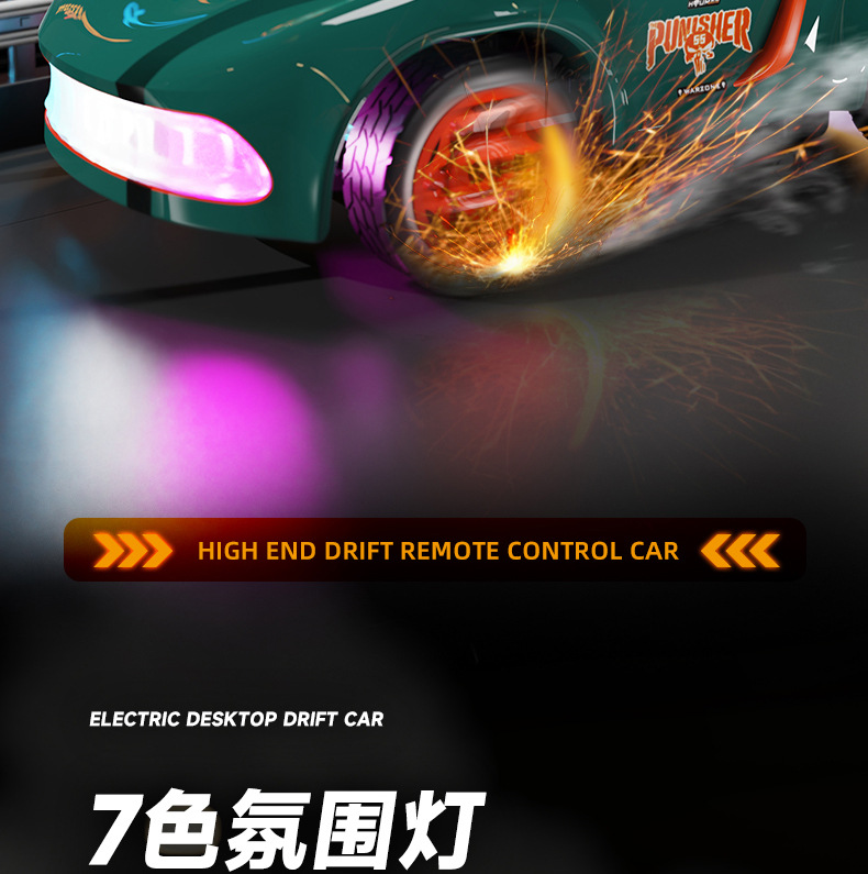 1:64rc remote control car, four-wheel drive drift car, toy racing car, high-speed electric remote control car, professional racing toy pic 5