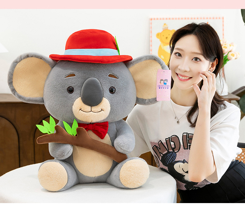 新款考拉公仔毛绒玩具可爱卡通树袋熊玩偶抓机娃娃送女生礼物娃娃详情11