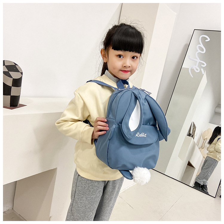 卡通可爱儿童双肩包幼儿园小孩轻便小背包3-6岁儿童帆布出行包潮详情17
