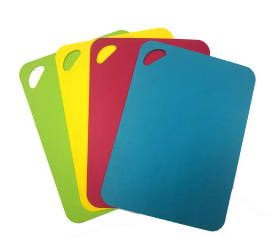 简约彩色菜板四件套塑防滑菜板厨房案板生鲜果蔬砧板辅食切板详情2