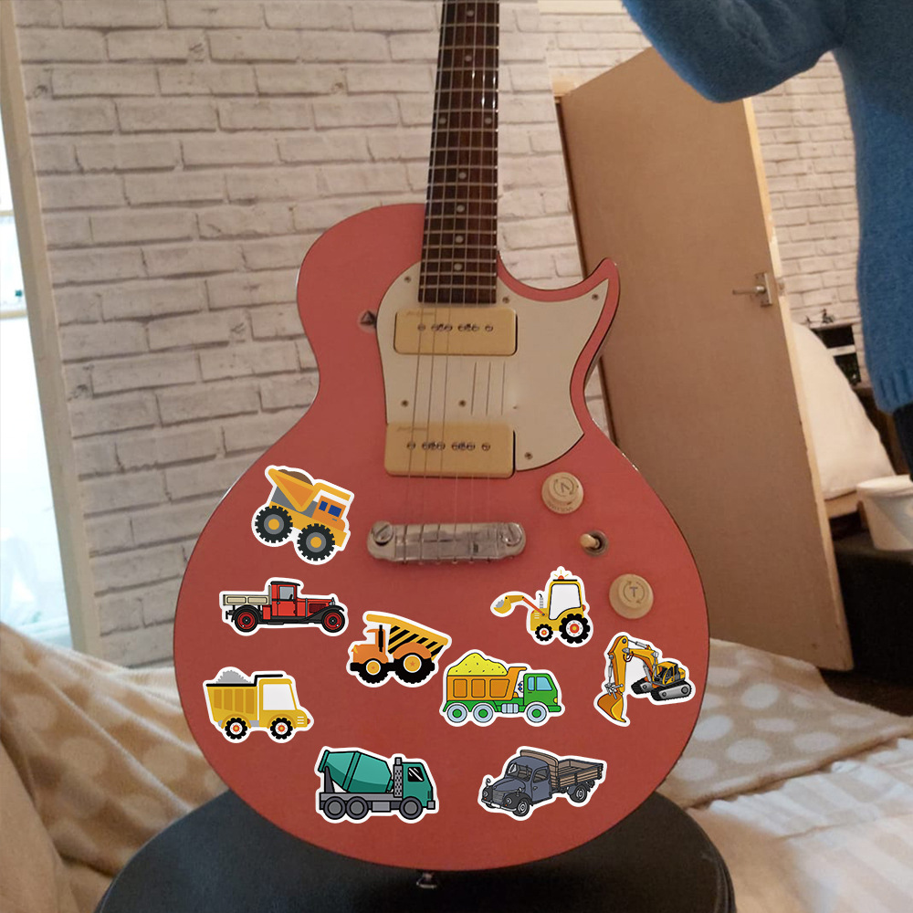 卡通风格卡车塑料小车详情10