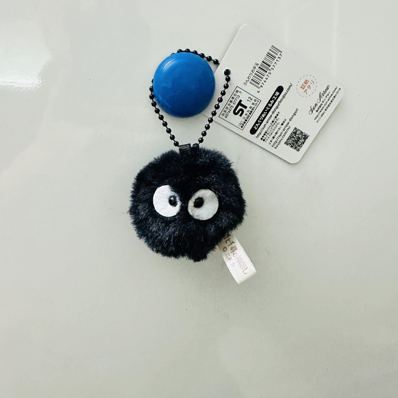 宫崎骏龙猫千与千寻毛绒挂件灰尘精灵公仔玩具布艺可爱摆件礼物详情8