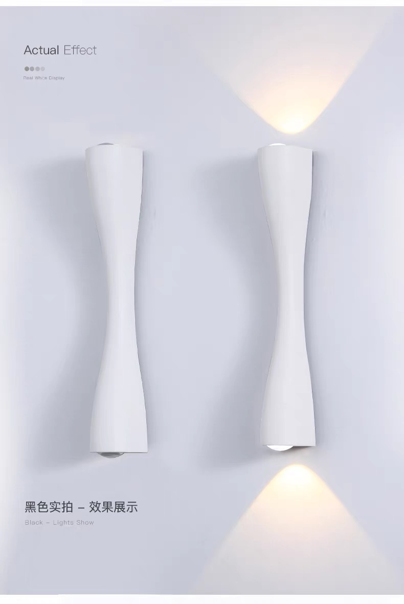 现代简约室外壁灯 酒店过道卧室床头背景墙装饰壁灯 跨境批发户外防水壁灯 美观耐用高品质详情9
