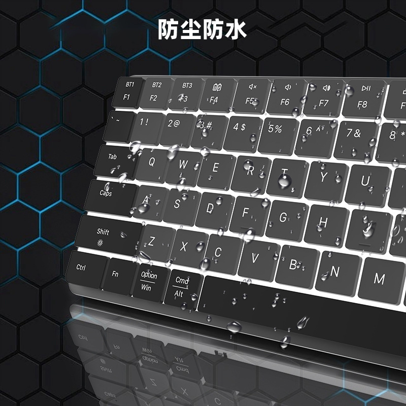 CX40  蓝牙双模超薄矮轴巧克力键帽RGB商务游戏低噪红轴机械键盘详情14