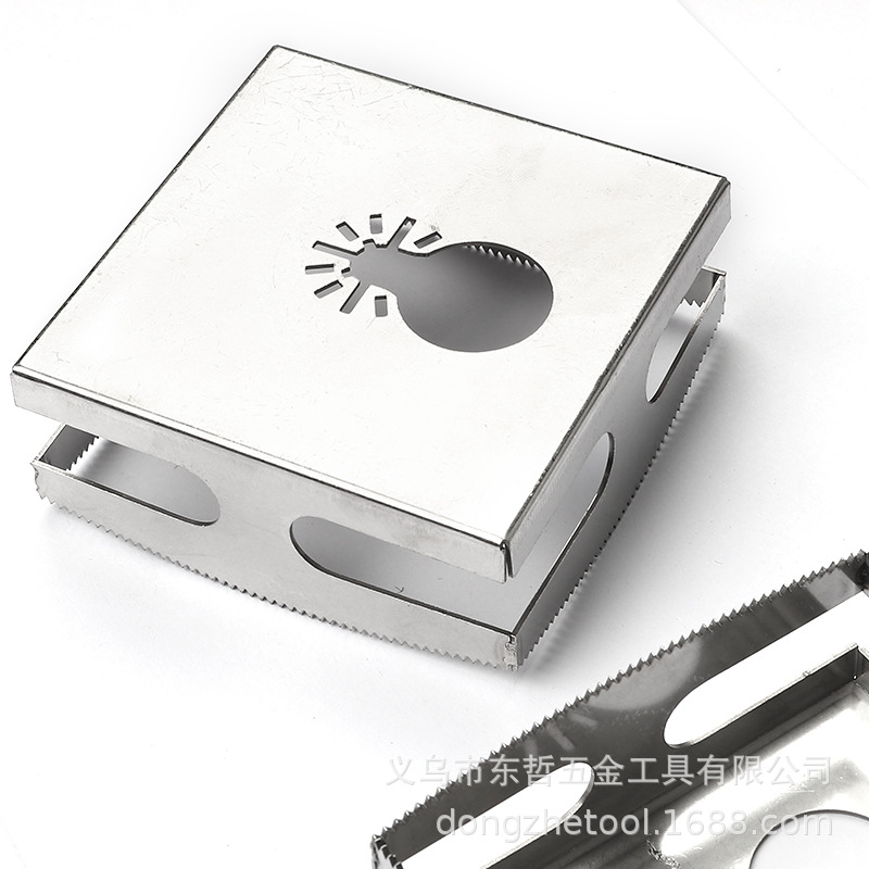 Square Slot Cutter, woodworking square slot tool, square slotting and hole making pic 9