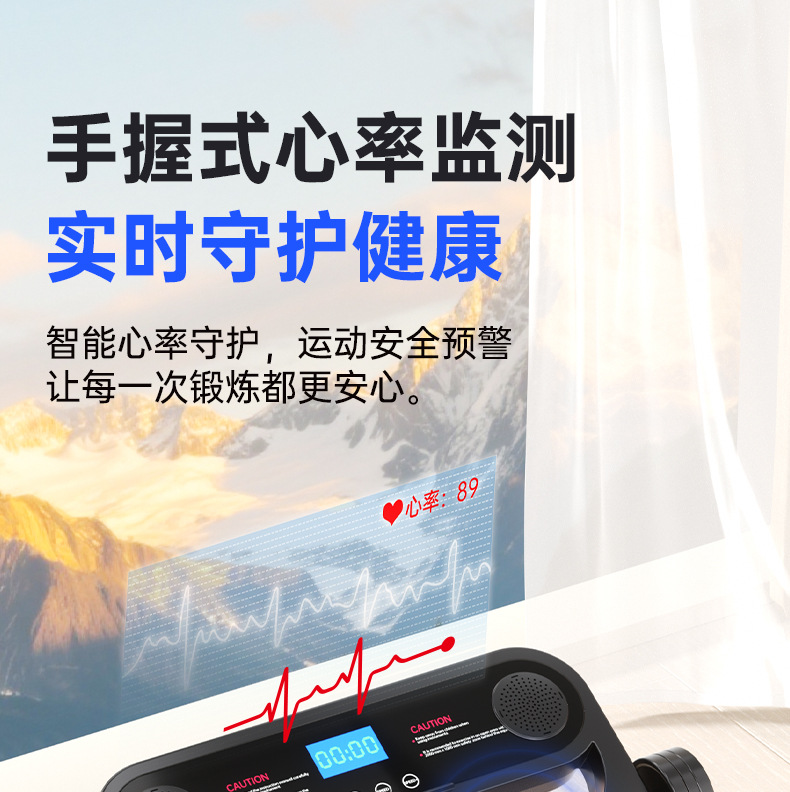 M5 Home mini treadmill, foldable, silent, large treadmill, tablet heart rate, Southeast Asia bestseller, European and American standards pic 6