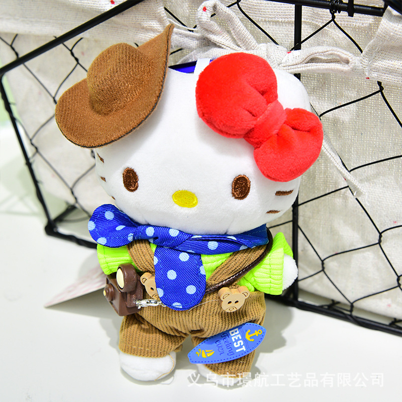 凯蒂猫小挂件可爱hellokitty毛绒公仔玩偶包包挂饰Kitty创意潮品详情17