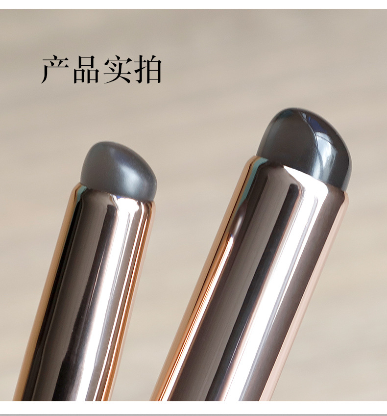 Q软指腹硅胶唇刷带盖便携唇膜刷唇膏专用迷你圆头口红化妆小刷子详情15