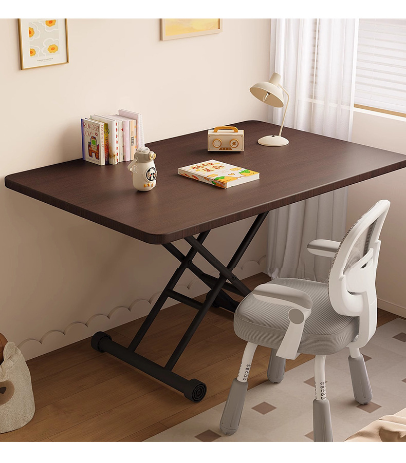 可升降家用折叠茶几吃饭桌电脑书桌小户型长方形餐桌小桌子批发详情8