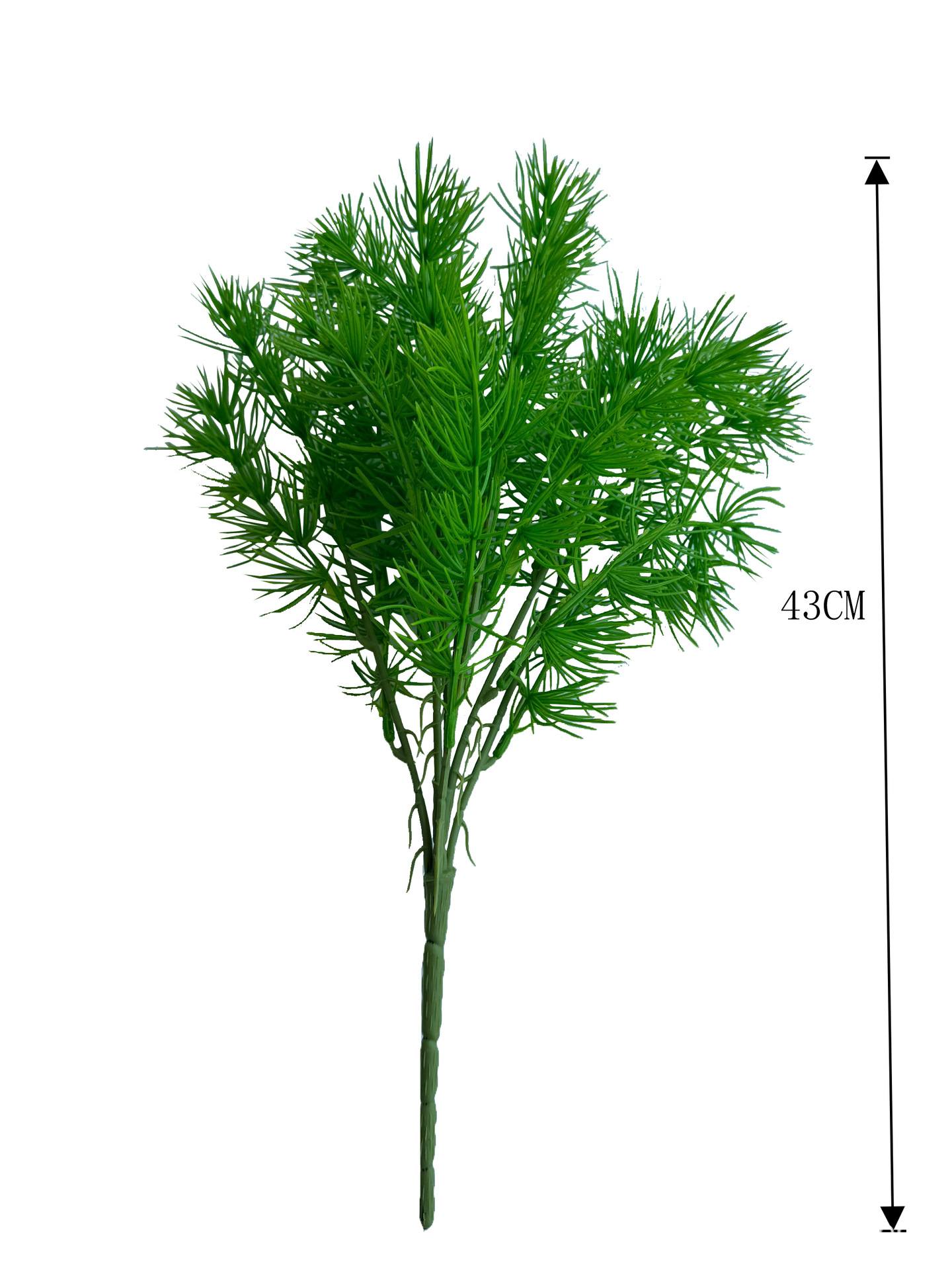 批发仿真绿植尤加利叶竹叶水草把束园艺园林宠物装饰绿叶系列详情3
