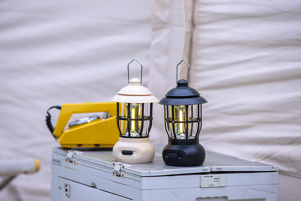 Outdoor portable solar lamps, rechargeable lighting lamps, led atmosphere tents, outdoor camping lamps, and retro horse lamps for campsites pic 11