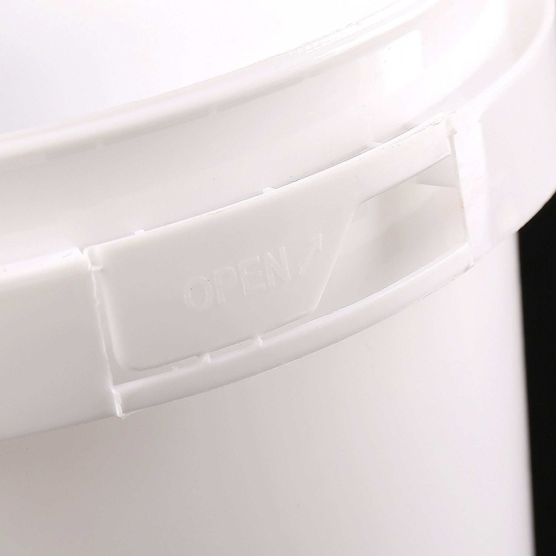 Food-grade PP plastic bucket with sealed transparent lid, fruit milk tea packaging storage bucket, round and square 5L water bucket, small chemical industry pic 5
