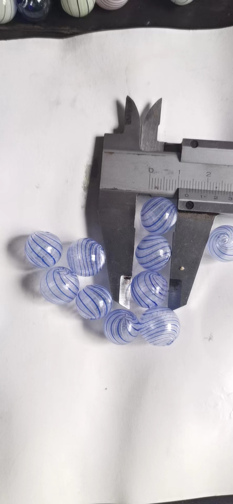 古法琉璃复古彩色空心琉璃珠琉璃泡泡琉璃球DIY仙女耳环手链项链详情11