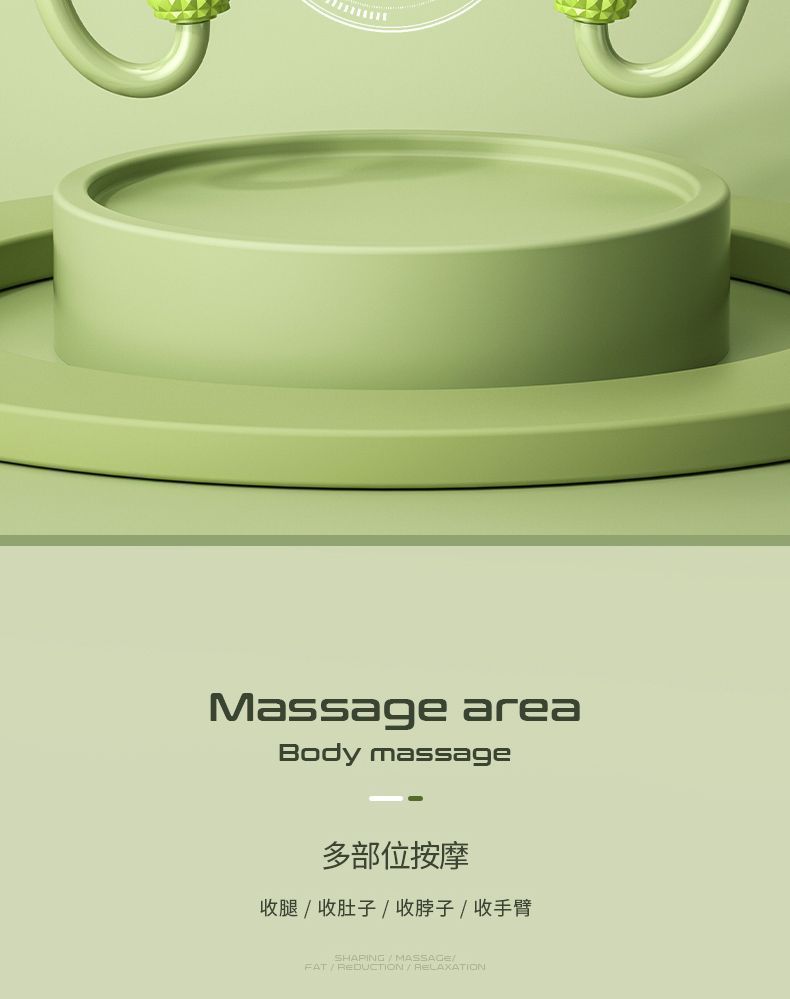 九轮环形夹腿器大腿肌肉放松器腿部拉伸按摩器美腿瑜伽滚轮夹女士详情6