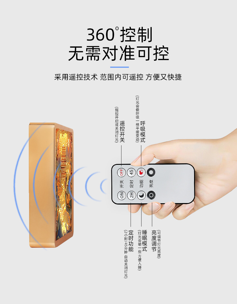 敦煌飞天创意3d纸雕灯景区国潮文创工艺纪念礼品床头摆件小夜灯国潮详情9