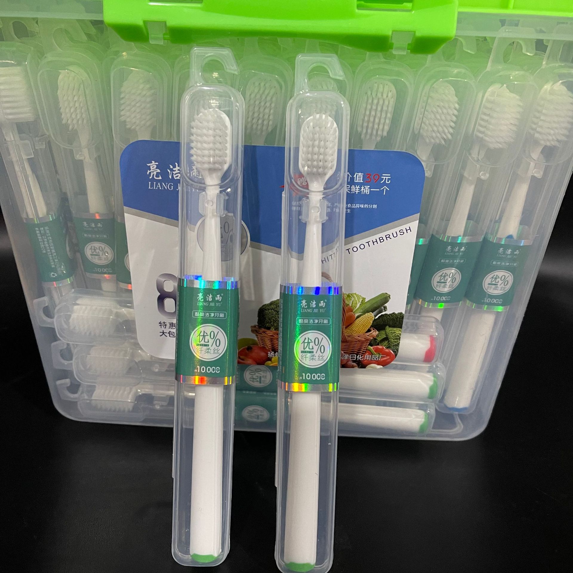 【 Zone 2-12 】T003 Toothbrush 80 yuan per box 480 yuan per piece. T003 toothbrush, individually packaged in buckets, daily household, portable and travel soft bristle toothbrush, wholesale 1-2 yuan pic 3