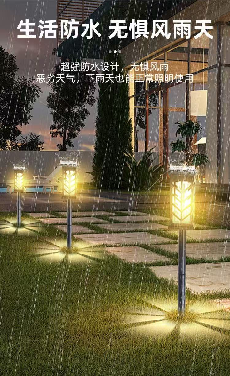 Outdoor solar courtyard ground socket lamp, waterproof, easy to install, long-lasting, intelligent light-controlled night lighting street lamp pic 10