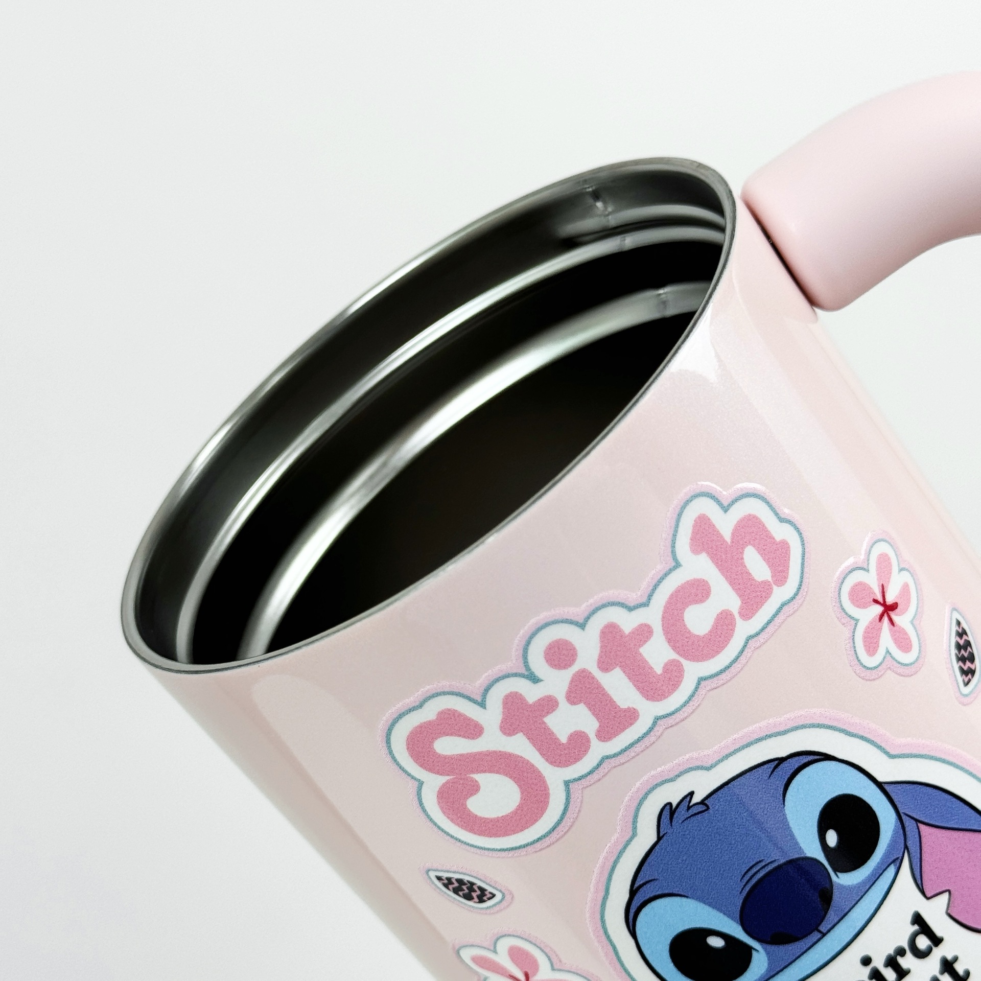 史迪仔新款2025大容量保温杯子女生高颜值可爱吸管双饮水杯联名详情8
