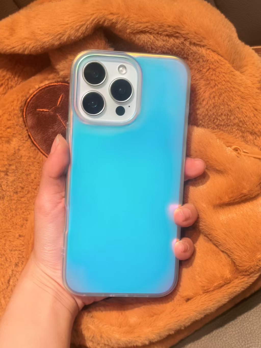 掌电法则 IMD冰淇淋磨砂极光镭射渐变 苹果1516Promax专用手机壳 手机保护套 防摔耐磨抗刮
详情15