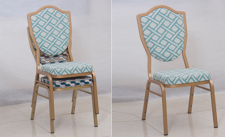 Star Wholesale metal hotel banquet chairs and dining chairs can be equipped with chair covers. They are universal for hotel and restaurant tables and chairs pic 4