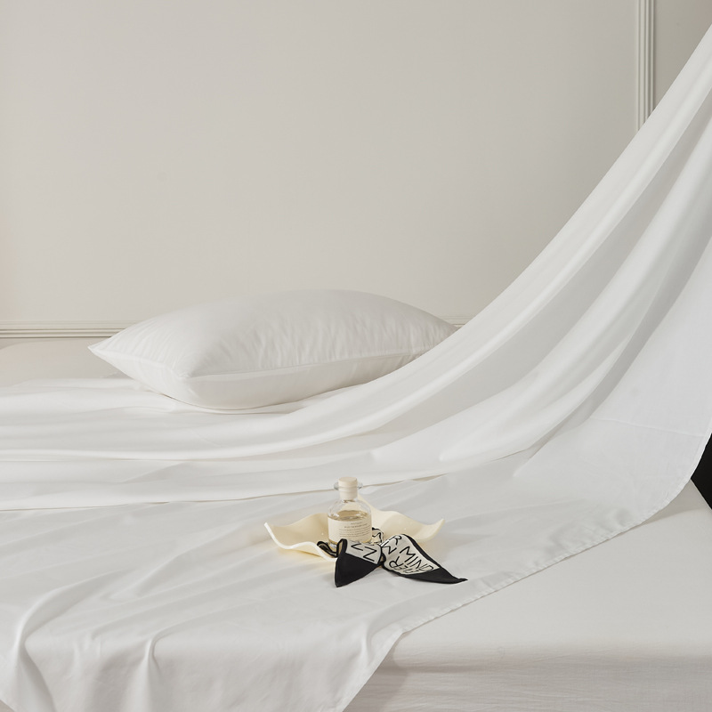 Single-piece quilt cover, pure cotton long-staple cotton bed sheet, bed cap, oversized quilt cover, skin-friendly single and double solid color bedding pic 46