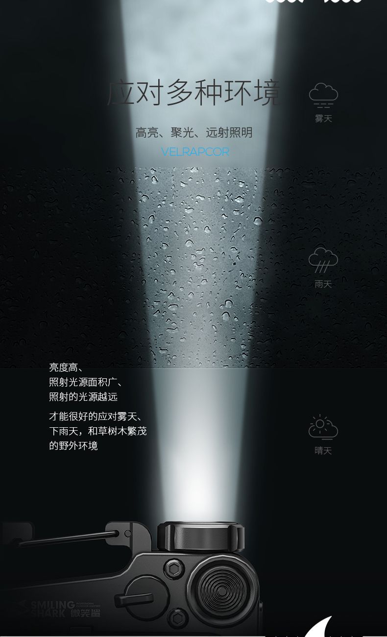 Outdoor mini keychain light, multi-speed adjustable portable lighting, flashlight, floodlight, magnetic suction work light, magnetic suction charging pic 7