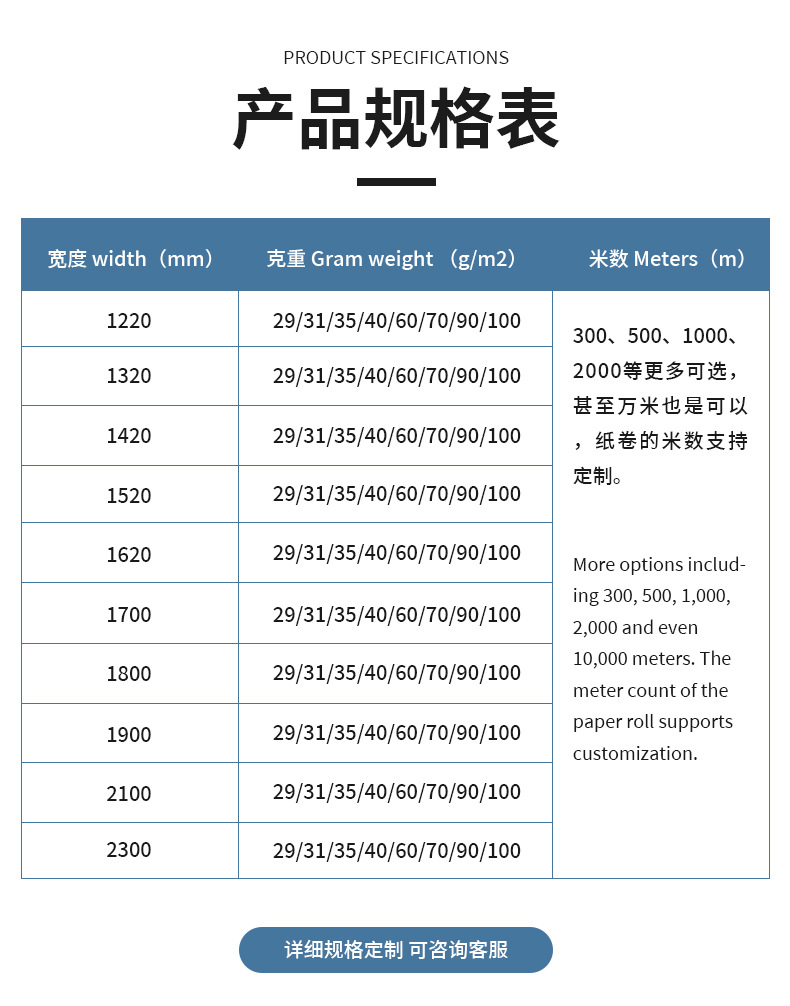Heat sublimation transfer paper long roll 29g supply paper heat sublimation transfer paper Digital printing paper Ceramic printing paper pic 8