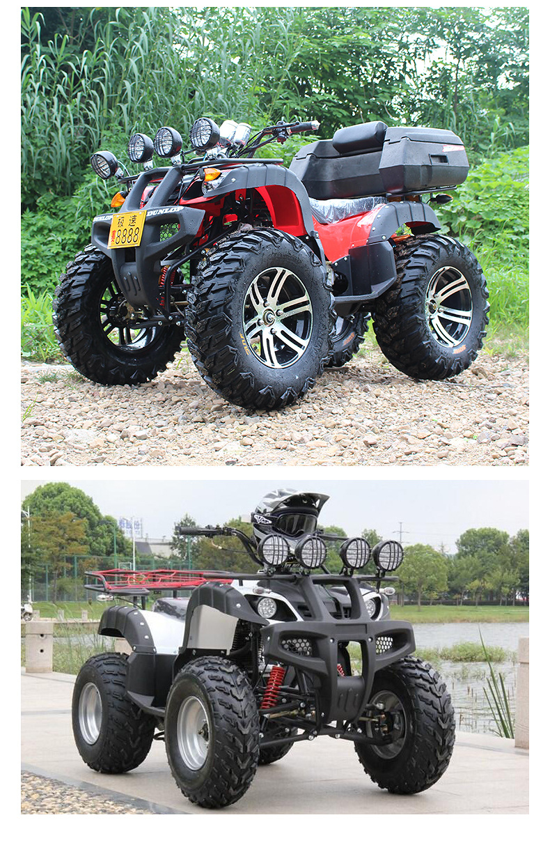 All-terrain 250 water-cooled Bull beach buggy with universal joint shaft drive off-road adult four-wheel motorcycle pic 18