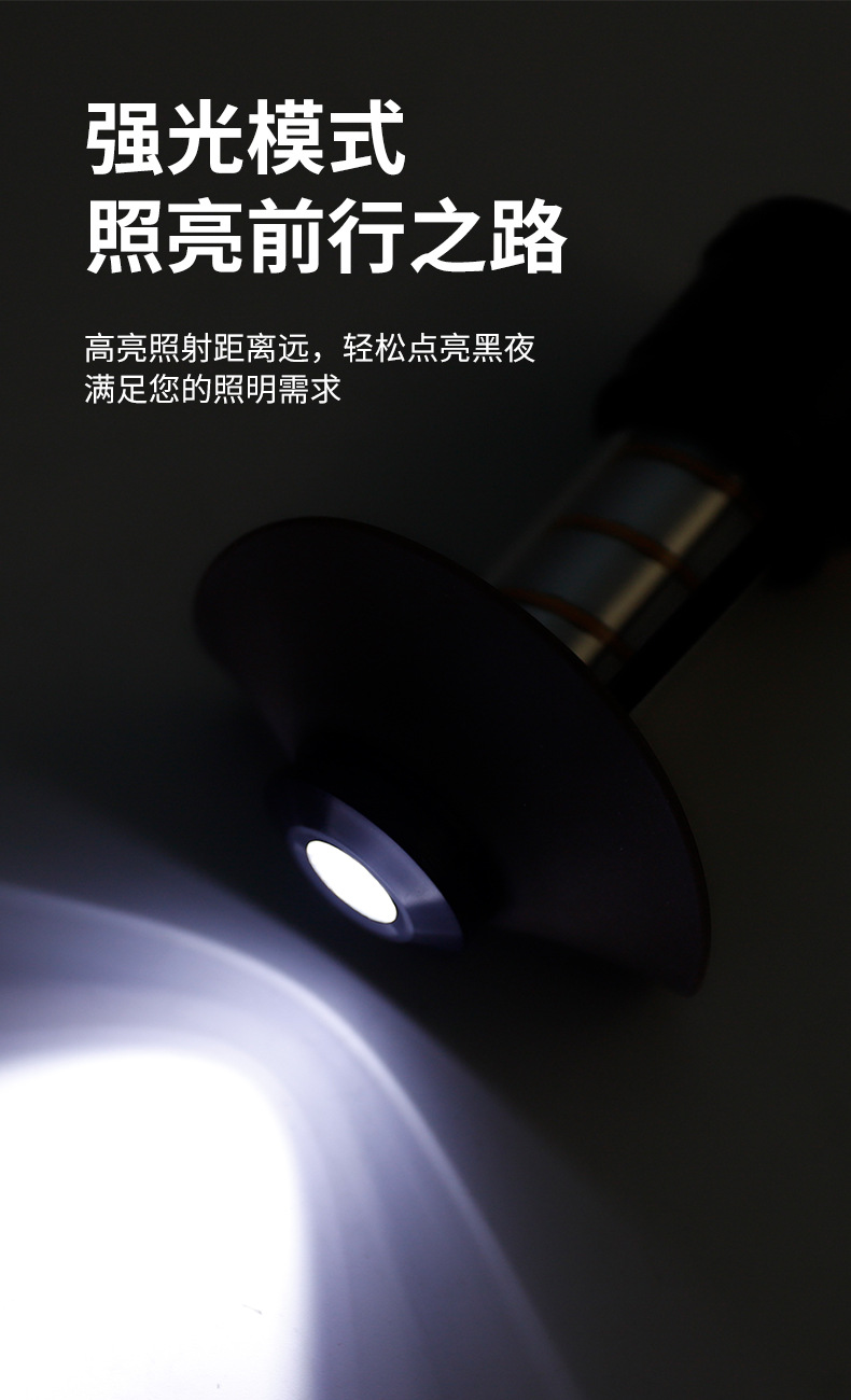 The new cross-border high-intensity charging atmosphere illumination street camping lamp, portable emergency outdoor camping lamp, and ultra-long battery life pic 7