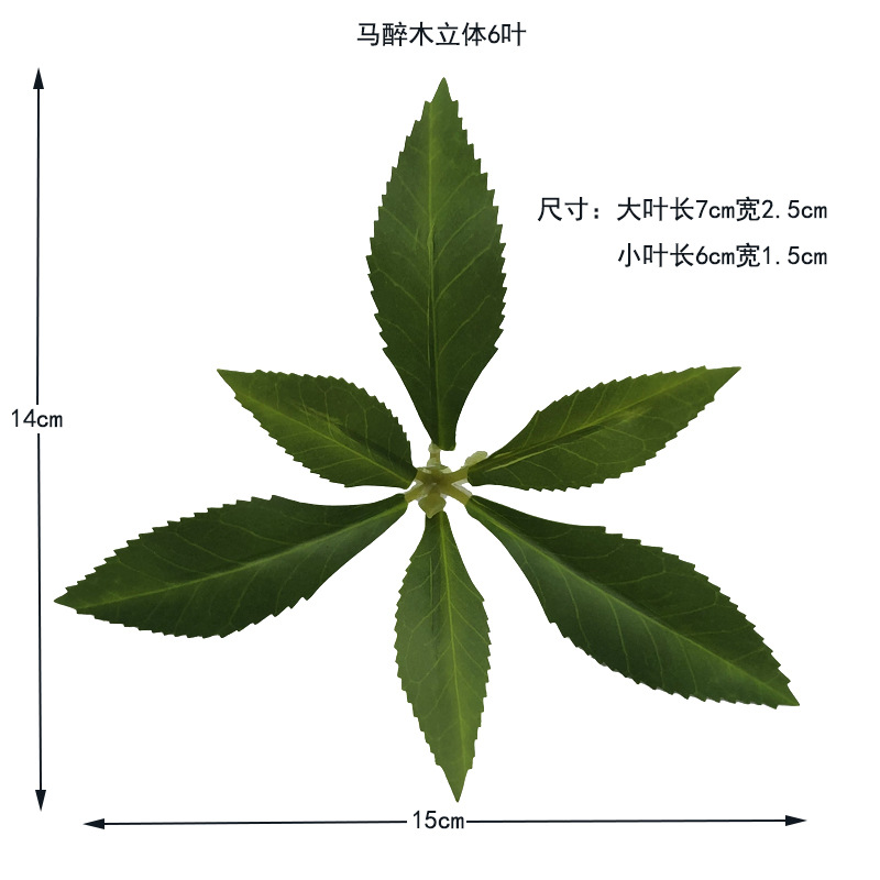 仿真植物马醉木绿植吊钟树叶工程园林造景家居装饰厂家批发马醉木详情4