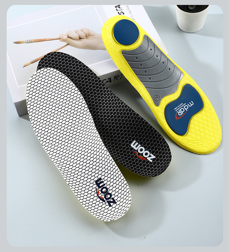 运动矫正鞋垫扁平足透气吸汗高弹减震篮球鞋羽毛球跑步抑菌消臭详情15