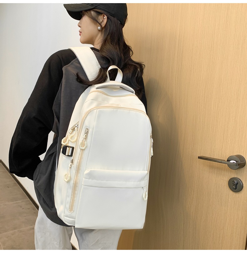 初高中小学生大容量书包可做logo印字批发补课培训班广告儿童书包详情20