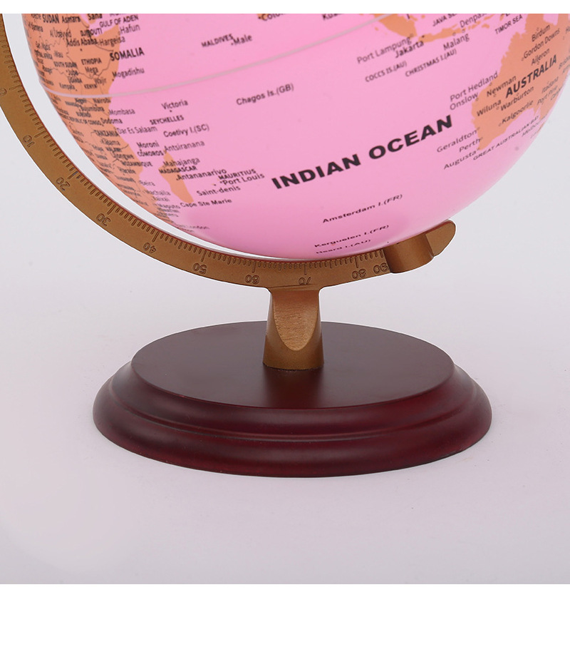 精峰20CM英文高清地球仪地理教学用品趣味书房装饰品创意节日礼物详情13