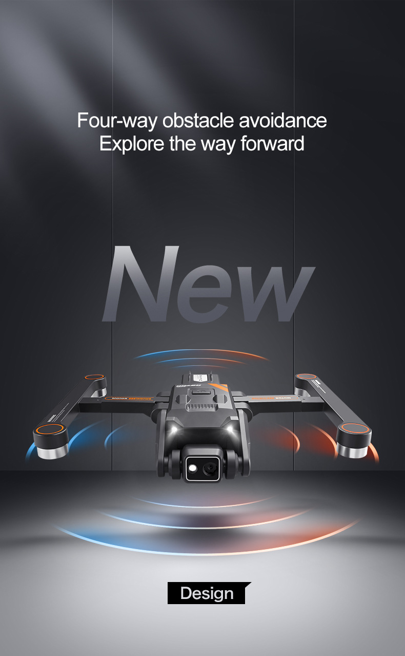 The cross-border new product RG700 quad-axis brushless unmanned aerial vehicle (UAV) for aerial photography, optical flow electronic speed regulation, GPS one-click return flight is for export pic 13