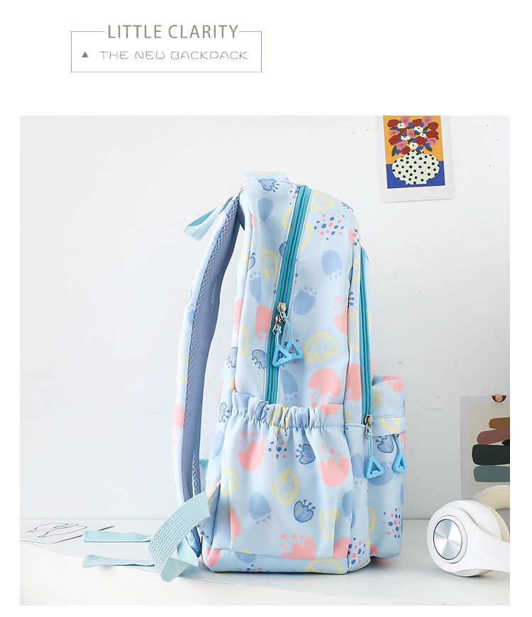 书包女学生简约大容量可爱高颜值背包ins日系高中生初中生双肩包详情17