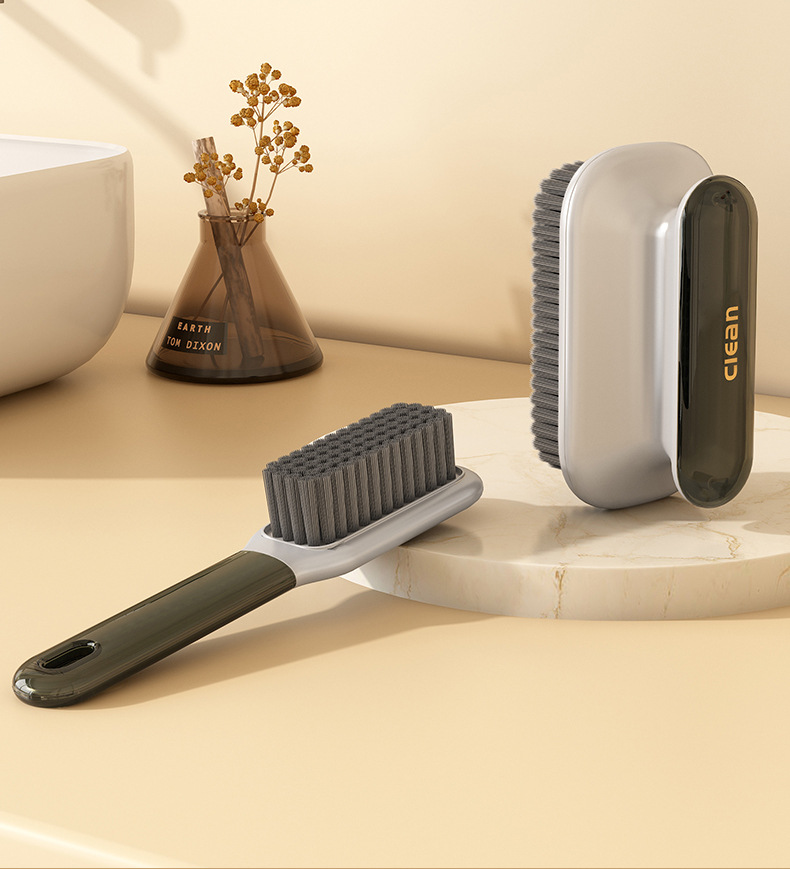 轻奢鞋刷洗衣刷家用多功能长柄塑料鞋刷软毛不伤鞋清洁刷子洗衣刷详情3