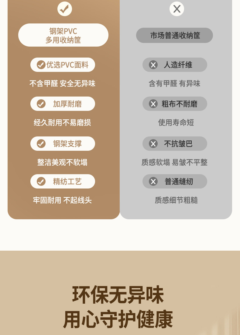 New PVC transparent clothing storage box, household large-capacity pants storage box, thickened wardrobe clothing organization box pic 5