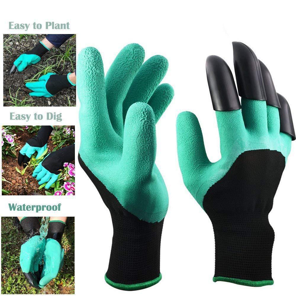 Claw Garden gloves, garden cauliflower planting latex anti-slip and anti-cut, cross-border digging labor protection gloves for garden planting pic 5