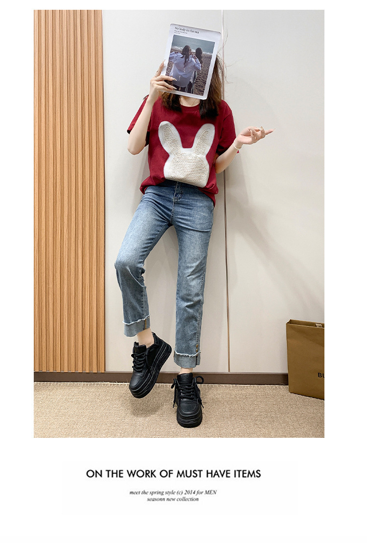 欧洲站女鞋2023秋季新款轻便时尚百搭休闲小白鞋女松糕厚底板鞋女详情20