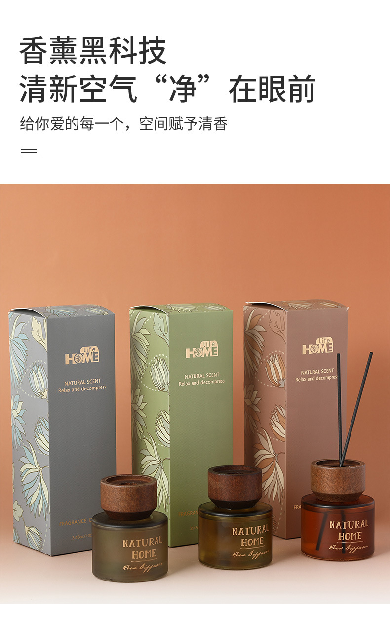 Indoor decorative items, aromatherapy, home fragrance, rattan for long-lasting diffusion, bedroom essential oil, niche gifts pic 5