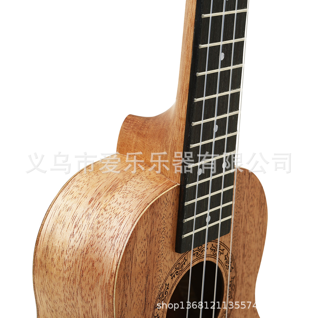IRIN Mahogany ukulele manufacturer wholesale 21-inch ukulele for beginners to practice solid wood four-stringed instrument pic 14
