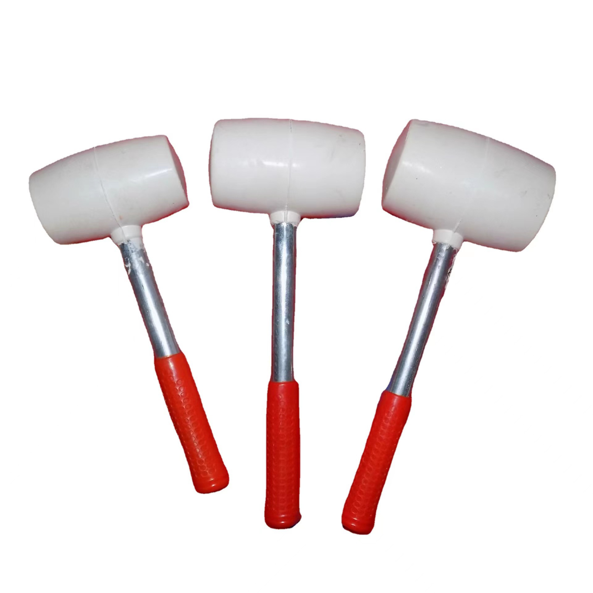 Transparent floor laying tools: leather hammers, rubber hammers, yellow leather hammers pic 3