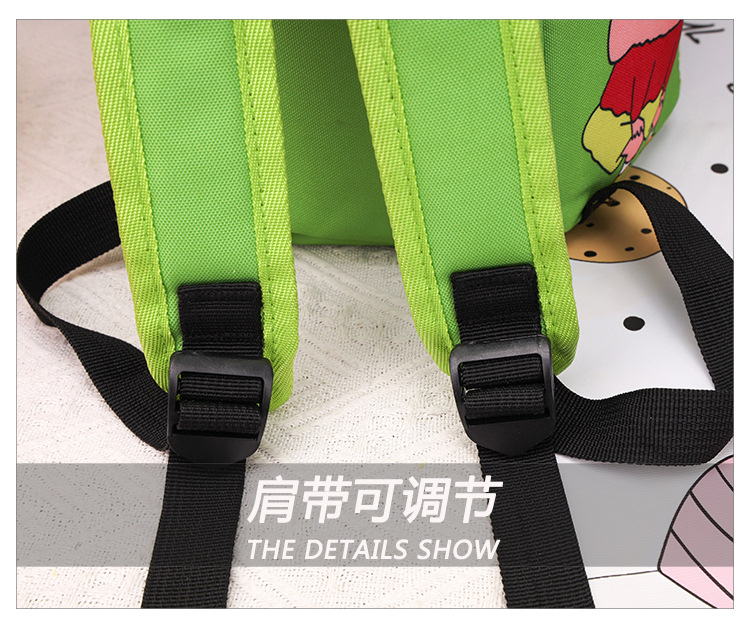 New cute schoolbag, Crayon Shin-chan, Little Crocodile box, large-capacity three-dimensional bucket bag, backpack, racket bag, trendy back pic 4
