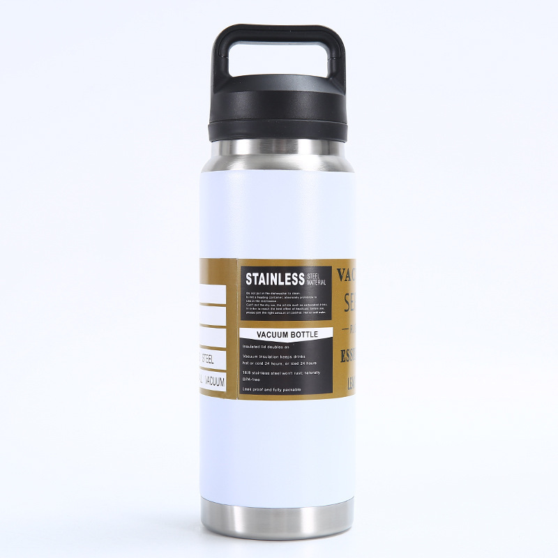 New large-capacity 304 stainless steel insulated cup for foreign trade, outdoor portable double-layer car cup, mountain climbing sports water bottle pic 16