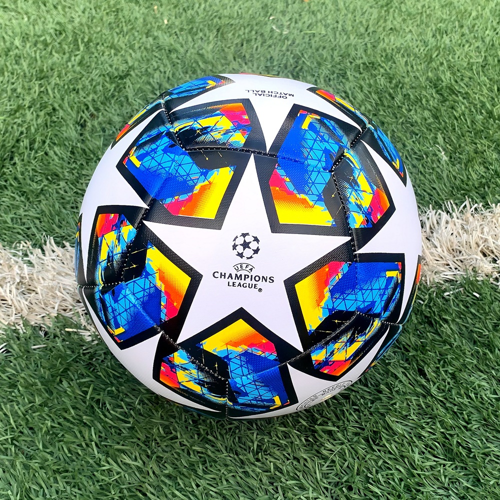 足球5号世界杯欧冠英超加厚训练比赛用球中学生football机缝批发详情10