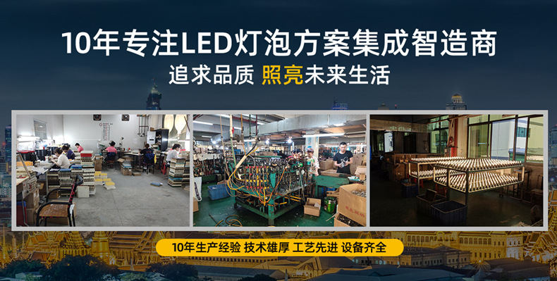 东莞厂家批发G40LED爱迪生乡村球灯泡IP65防水庭院酒馆门户外串灯详情9