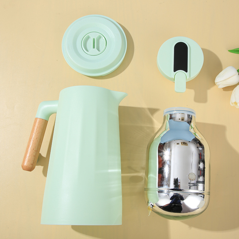 Wenxian cross-border insulated kettle, household glass inner liner insulated bottle, simple coffee pot, Nordic hot water kettle, insulated kettle wholesale pic 36