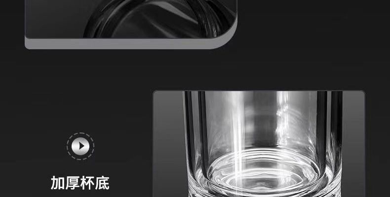 一键速开杯车载茶水分离杯泡茶加厚双层玻璃杯网红高硼硅杯子批发详情43