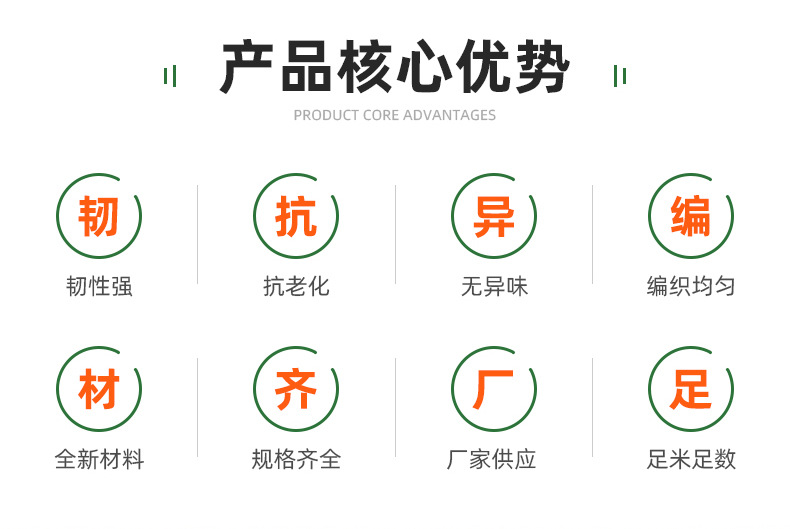 聚乙烯防虫网代发大棚防虫网60目果园防虫网罩跨境裁片防虫网详情2